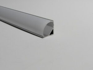Aluminum white corner 16mm
