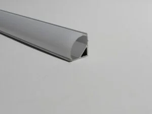 Aluminum white corner 16mm