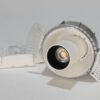 a photo that contain the front side of a downlight spot 7w alpha