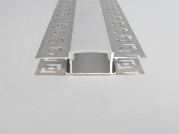 Detailed photo of front side of K8 aluminum used in Gypsum Profile